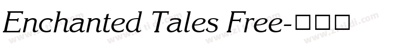 Enchanted Tales Free字体转换
